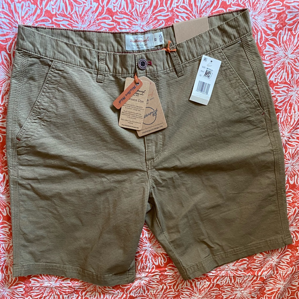 COPY - Mens shorts 32” waist Weatherproof brand NWT Original weatherproof garme…